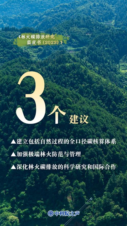 标题：专家呼吁将林火碳排放纳入全球碳核算体系